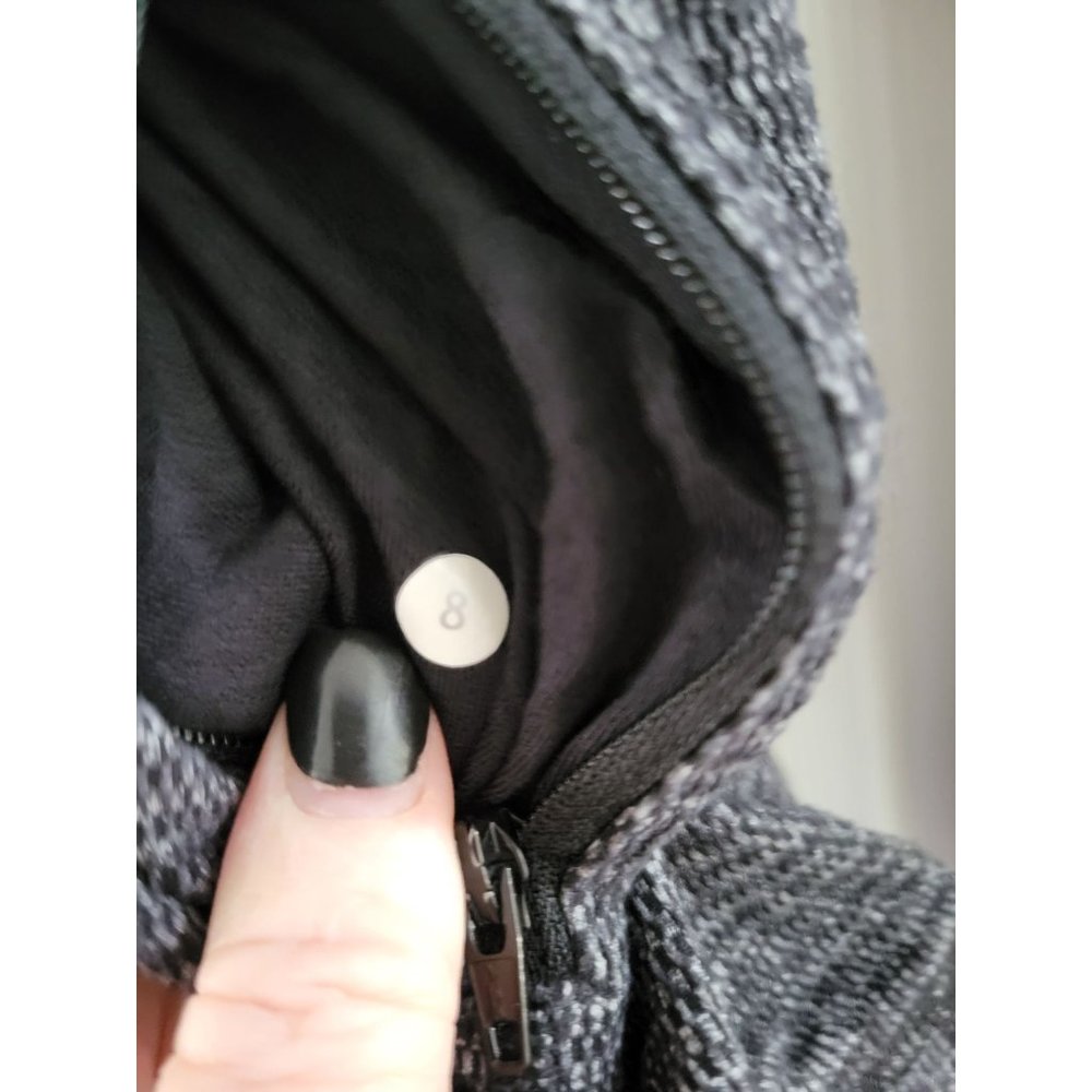 Lululemon athletica Womens Gray Stride Jacket size 8 athletic yoga hoodie - Picture 5 of 8
